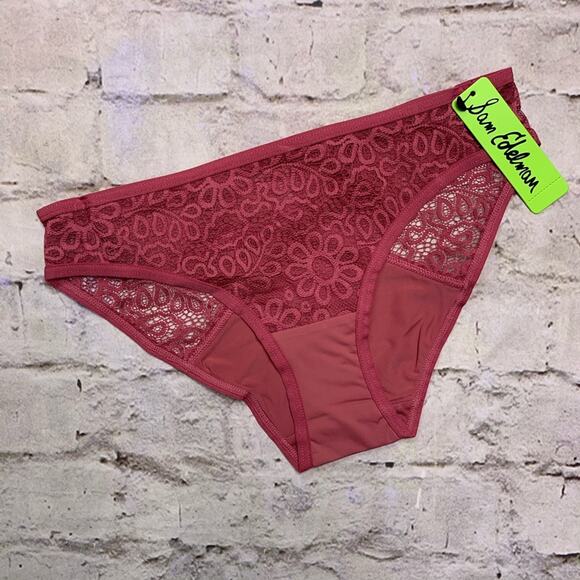 NEW Sam Edelman Swirl Mesh Bikini Panties - Picture 2 of 7